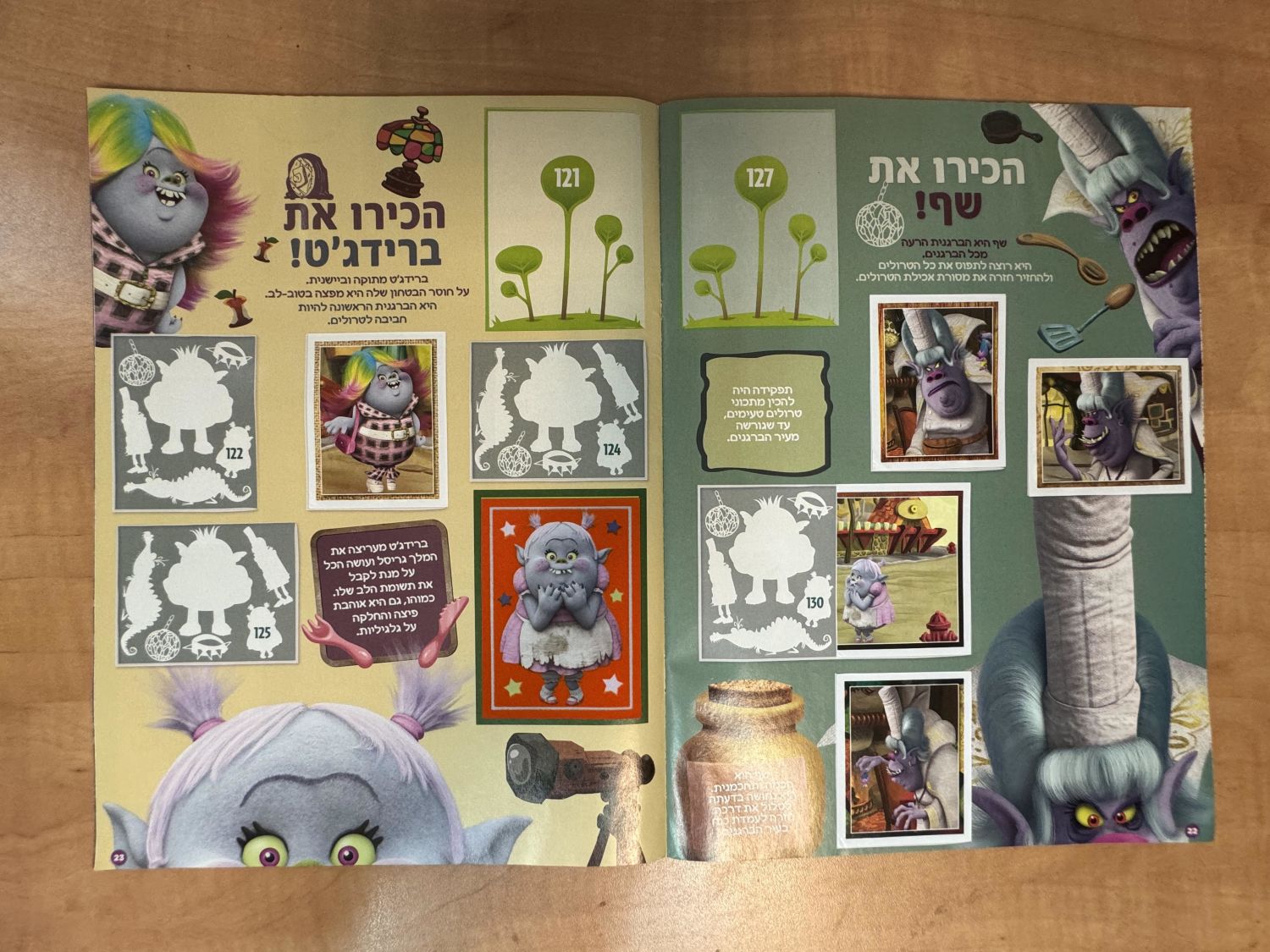 אלבומי מדבקות - אלבום טרולים, "Trolls" בעברית, מלא חלקית, מצב מצוין
טרולים הוא סרט אנימציה קומי ... - 1 4