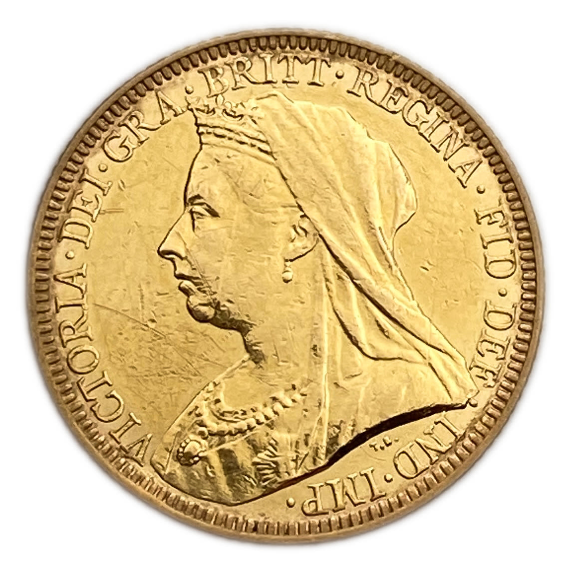 England (Great Britain), Australia M - 1 Sovereign (Sovereign) 1893 M - Victoria 3nd portrait - XF condition ... - 1 1