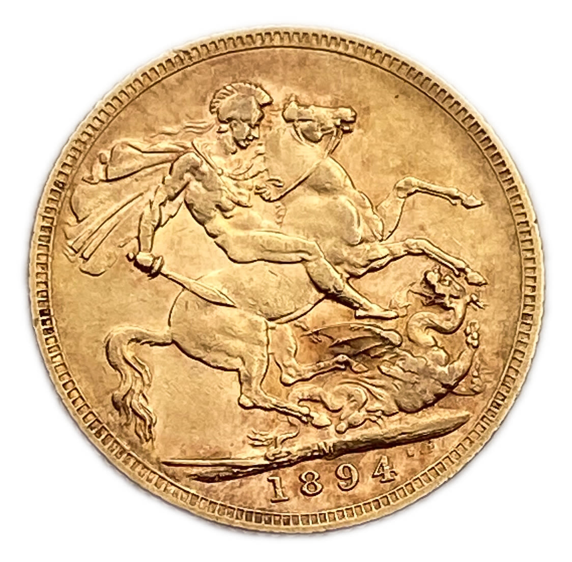 England (Great Britain), Australia M - 1 Sovereign (Sovereign) 1894 M - Victoria 3nd portrait - XF condition ...