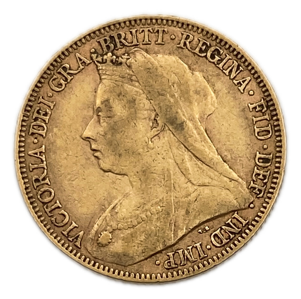 England (Great Britain), Australia M - 1 Sovereign (Sovereign) 1896 M - Victoria 3nd portrait - XF condition ... - 1 1
