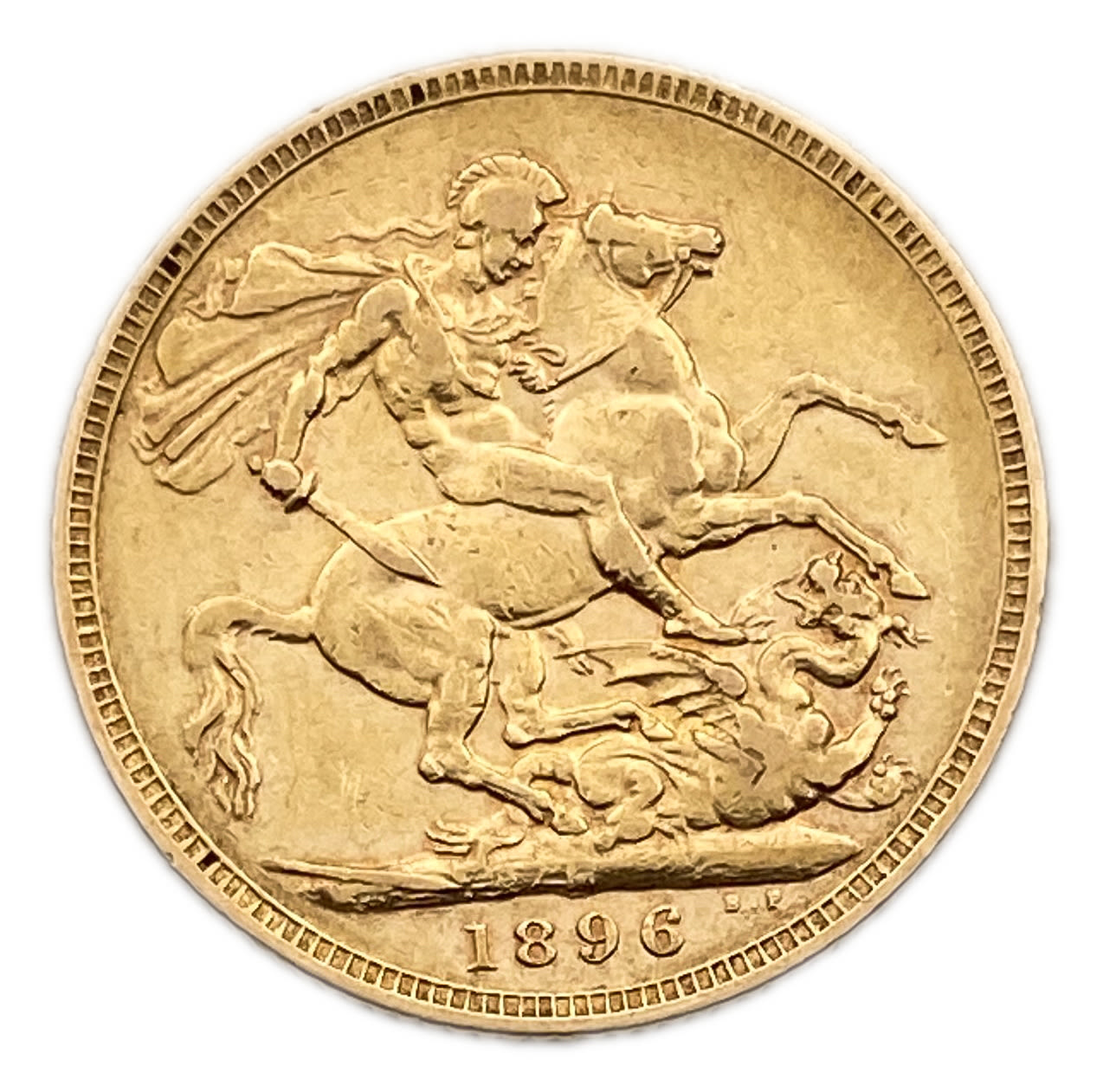 England (Great Britain), Australia M - 1 Sovereign (Sovereign) 1896 M - Victoria 3nd portrait - XF condition ...