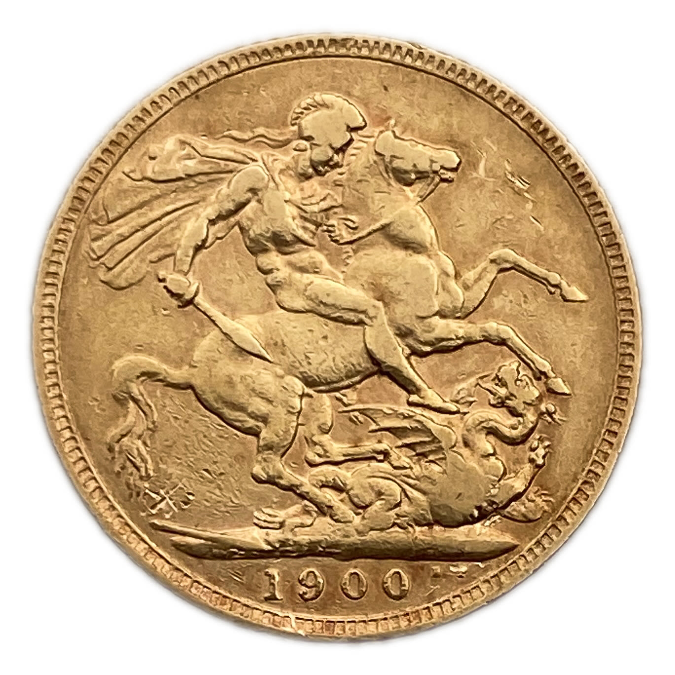 England (Great Britain) - 1 Sovereign (Sovereign) 1900 - Victoria 2nd portrait - XF condition
...