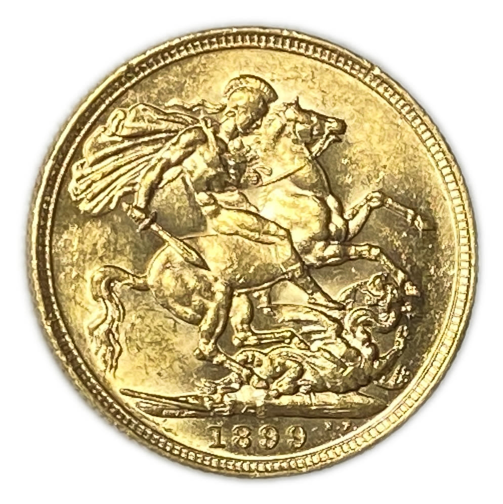 England (Great Britain), Australia S - 1 Sovereign (Sovereign) 1899 S - Victoria 3nd portrait - AU-UNC condition ...