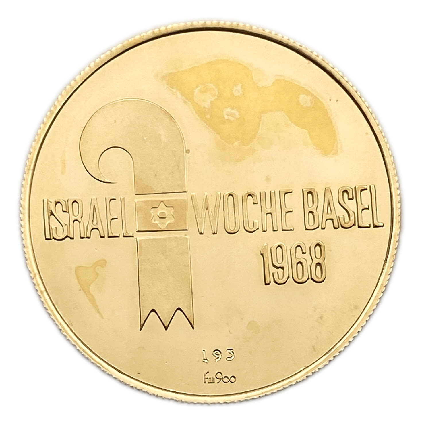 Israel - a private and unusual gold medal, we could not find any information about it on the Internet and in ... - 1 1