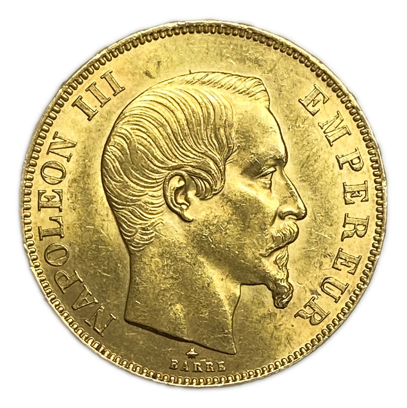 France - 50 francs 1859 BB - Napoleon III - gold 900, 16.12G, 28 mm - AU
Only 10% fees + VAT on ... - 1 1