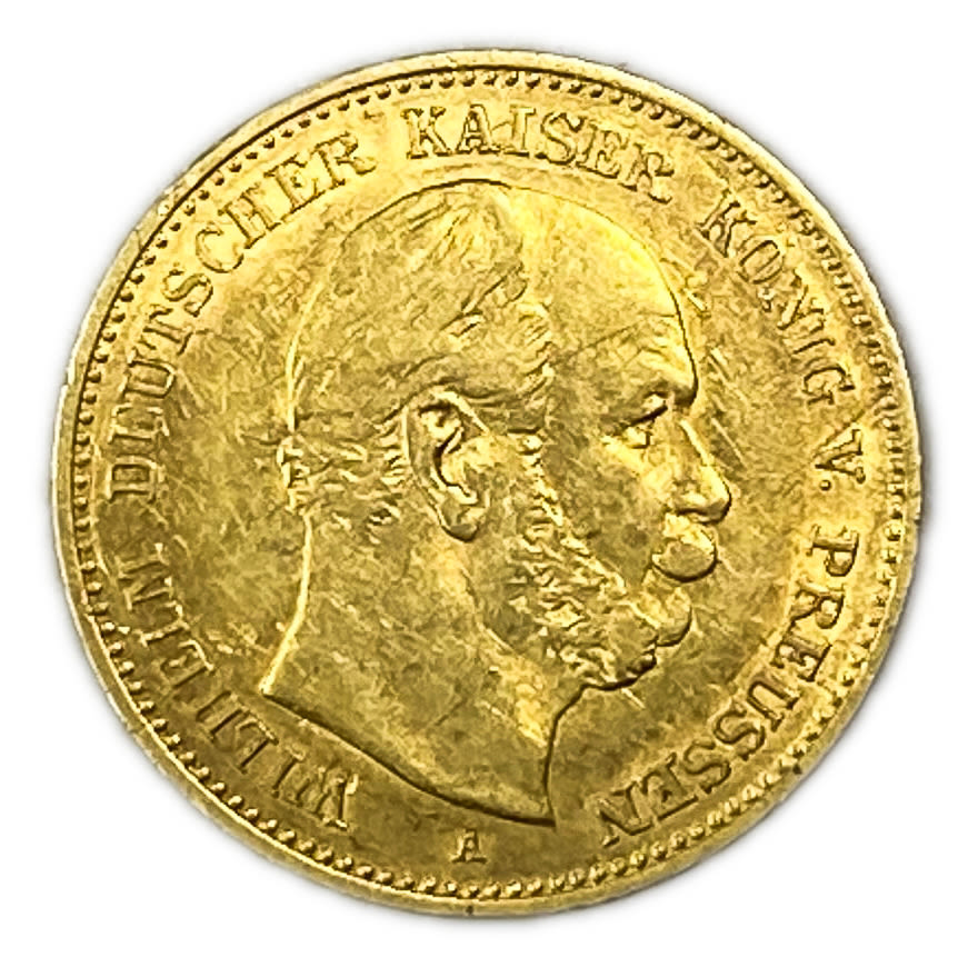 Germany \ Prussia - 5 Marks 1877 - Gold 900, 1.98g, 16mm
Only 10% fees + VAT on this ... - 1 1