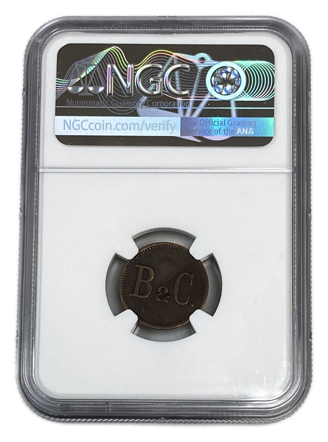 Palestine - Templar colonies tokens - 1/8 Para 1880-1917 - B&C - Very Rare - NGC XF DETAILS
Few ... - 1 3
