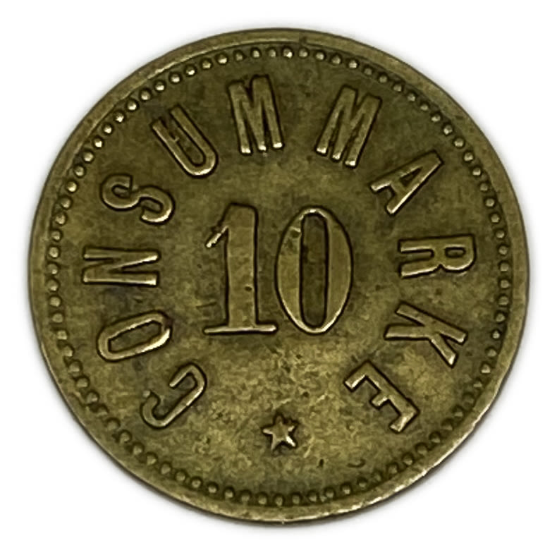 Palestine - Templar colonies token - 10 Paras 1880-1917 - Second series - AU - Rare
The Templars were ... - 1 0