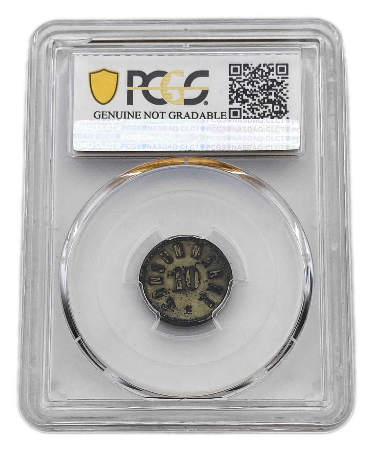 Palestine - Templar colonies token - 10 Paras 1880-1917 - Third series - PCGS AU DETALIS
The Templars ... - 1 3