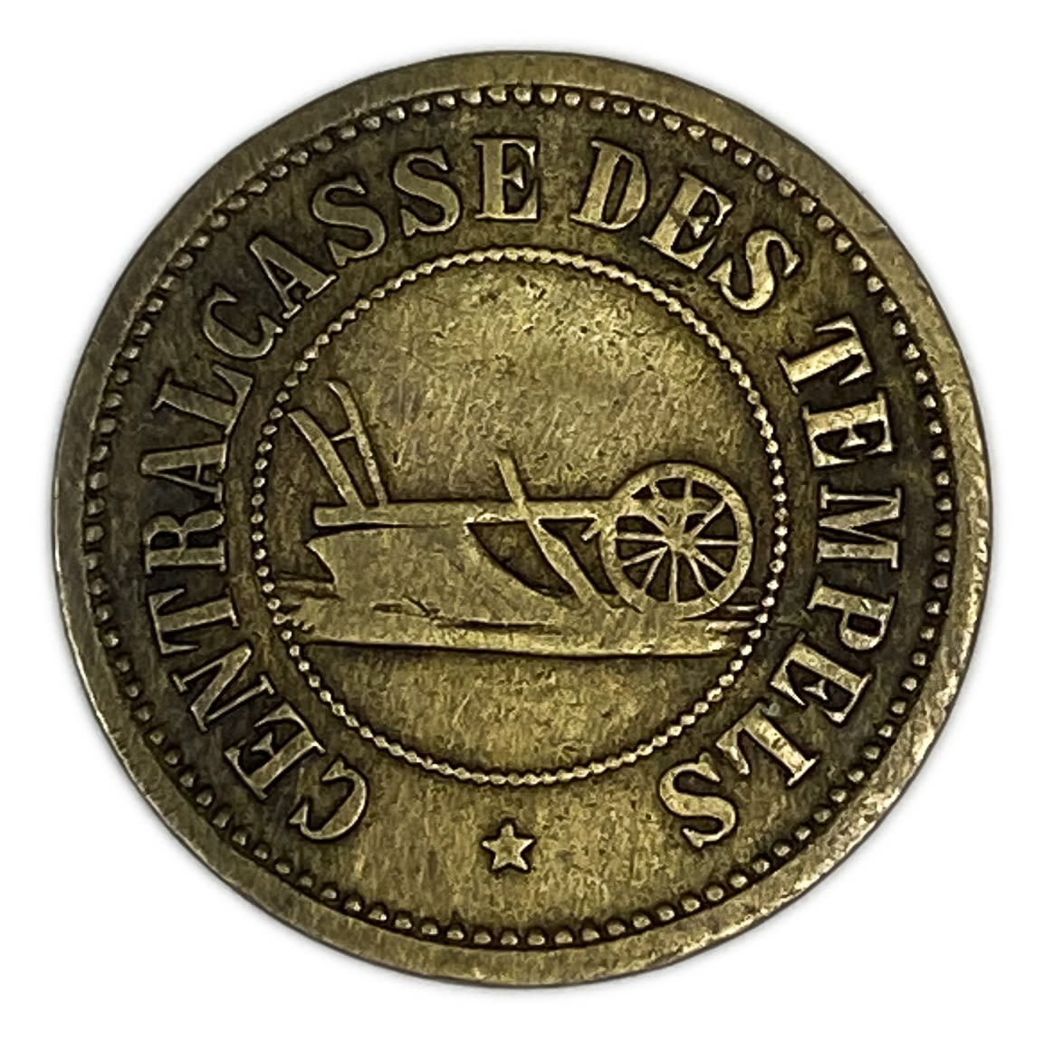 Palestine - Templar colonies token - 40 Paras 1880-1917 - Second series - VF
The Templars were ... - 1 1