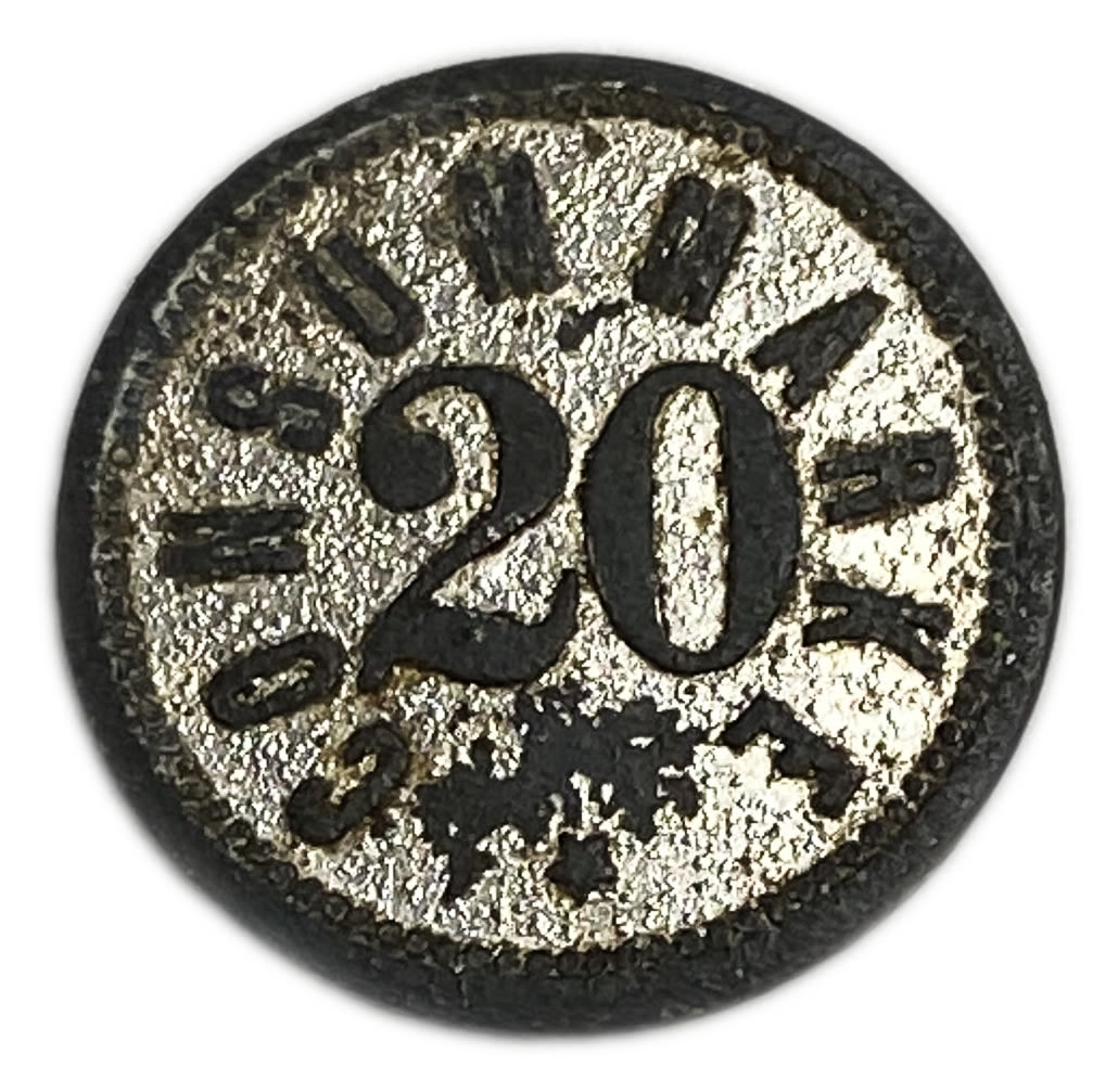 Palestine - Templar colonies token - 20 Paras 1880-1917 - Third series - XF
The Templars were ... - 1 0