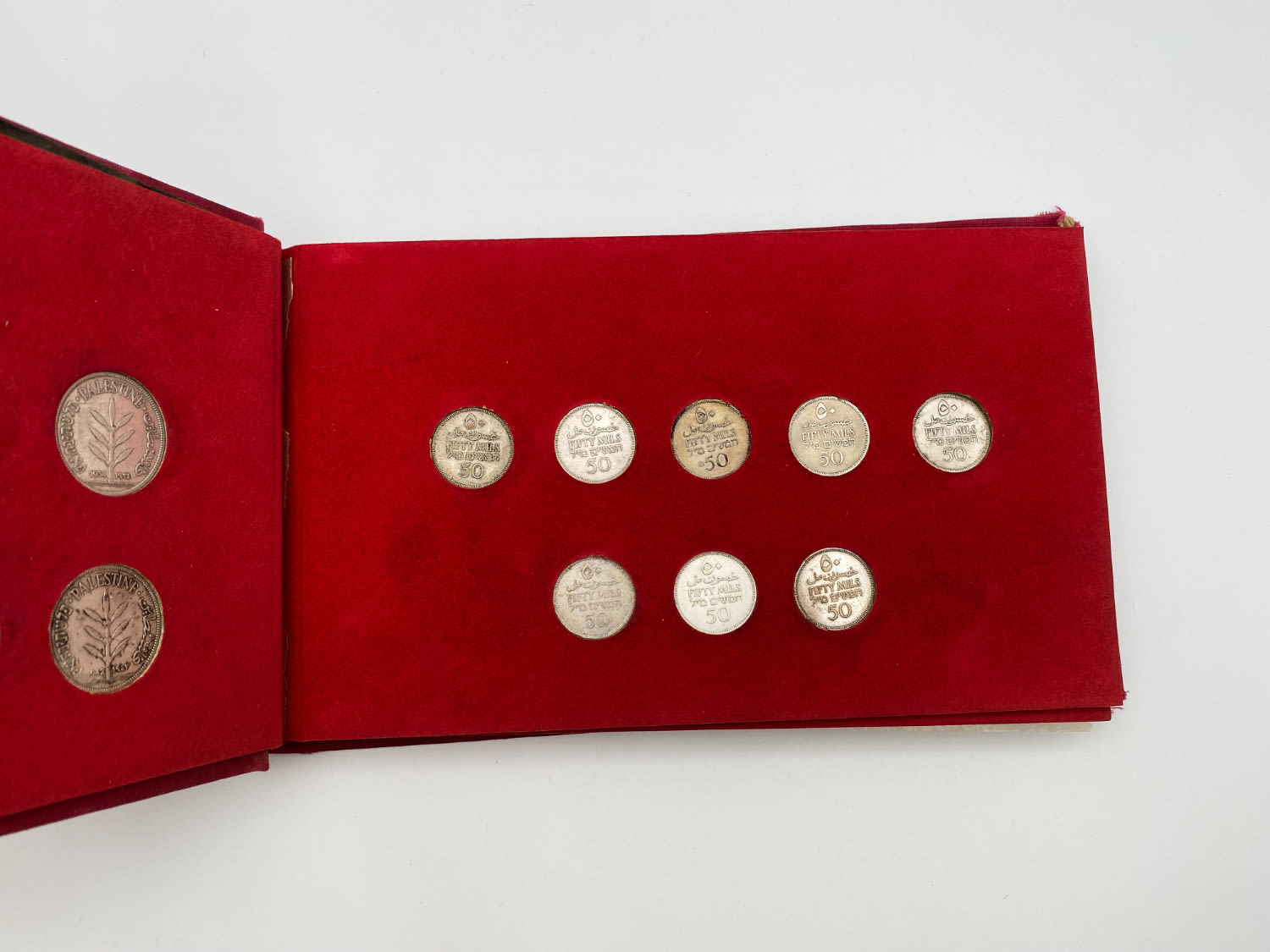 Palestine - Full 59 Coins set of British Mandath
Full set that includes cons in value of 1 - ... - 1 4