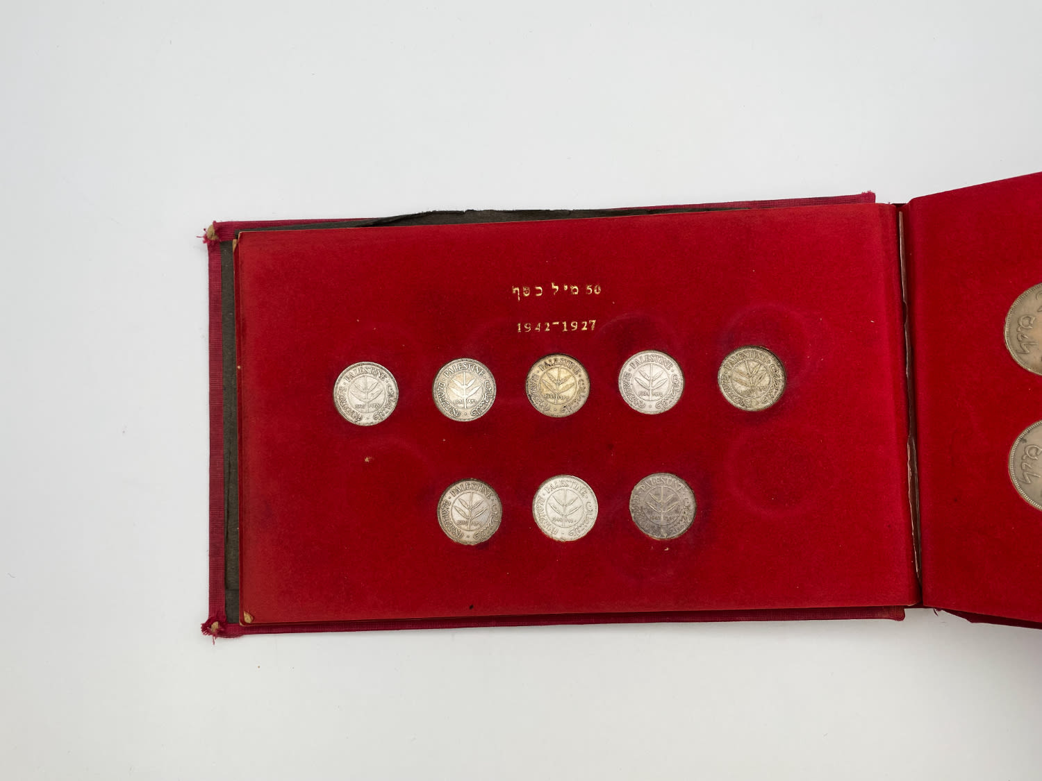 Palestine - Full 59 Coins set of British Mandath
Full set that includes cons in value of 1 - ... - 1 3