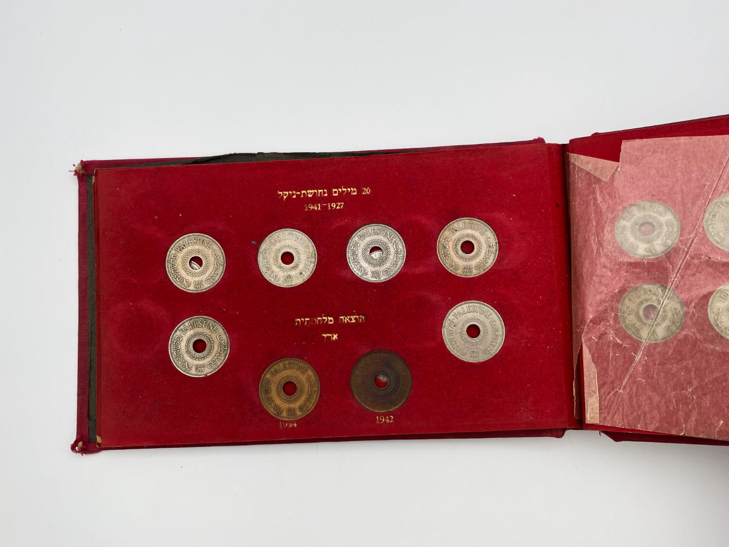 Palestine - Full 59 Coins set of British Mandath
Full set that includes cons in value of 1 - ... - 1 1