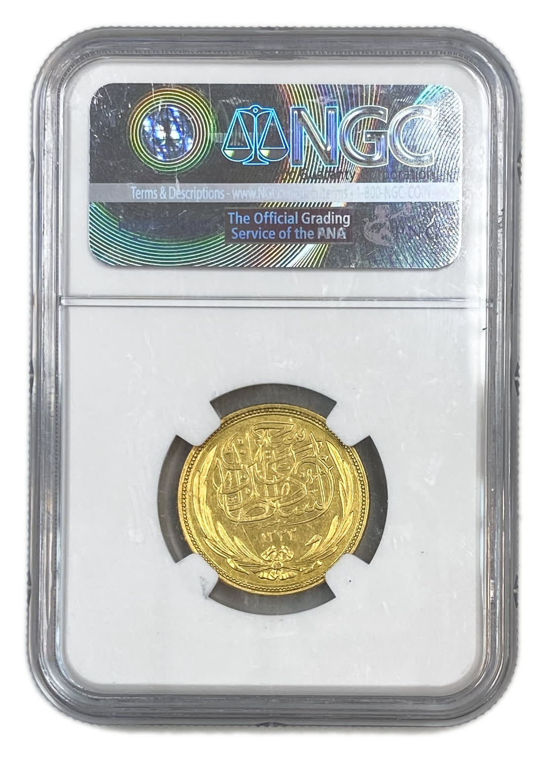 Egypt - 100 Piasters 1922 - NGC AU DETAILS - Gold 875, 23.5g, 24mm
Only 10% fees + VAT on this ... - 1 3