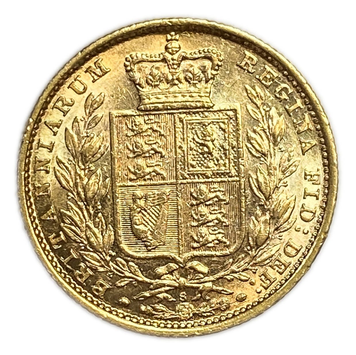 England (Great Britain) - Australia S - 1 Sovereign 1884 S - Victoria 1st portrait, Shield - XF condition ... - 1 1