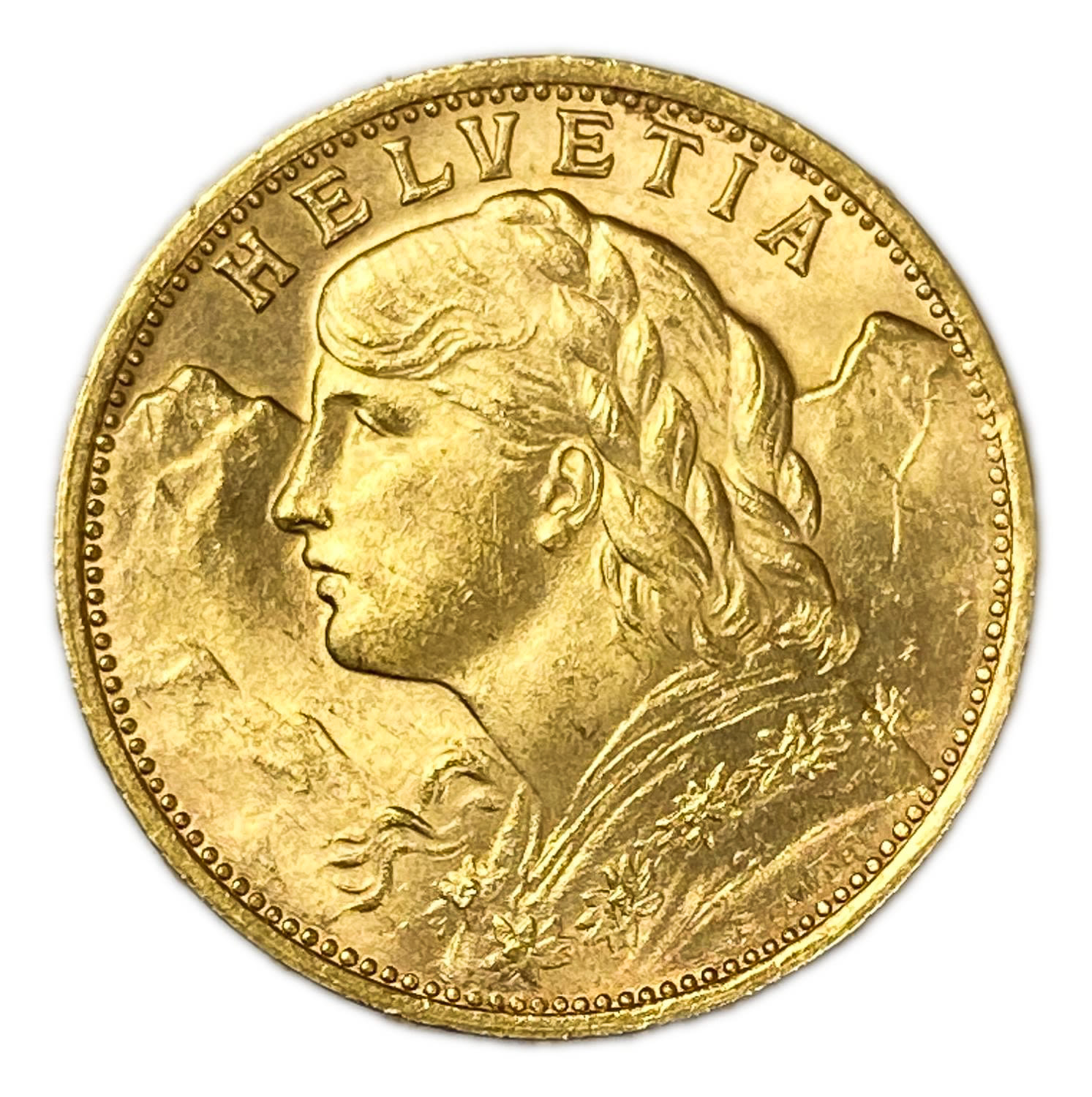 Switzerland - 20 francs 1927 - Swiss Confederation - Gold 900, 6.44 g, 21 mm - UNC
Only 10% fees ... - 1 1