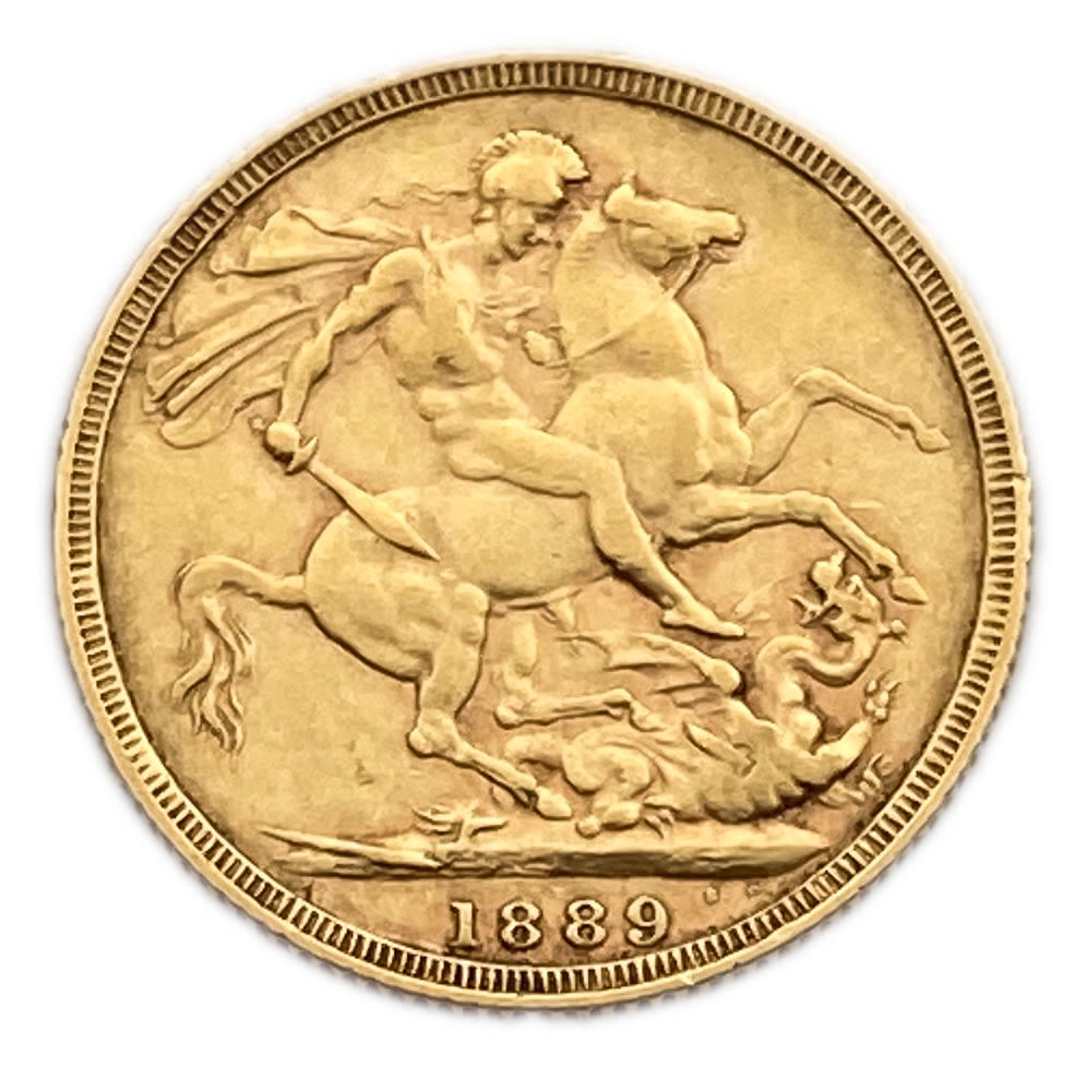 אנגליה (בריטניה) - 1 סובריין (Sovereign) 1889 - Victoria 2nd portrait - מצב VF
עמלה של 10% עמלה ...
