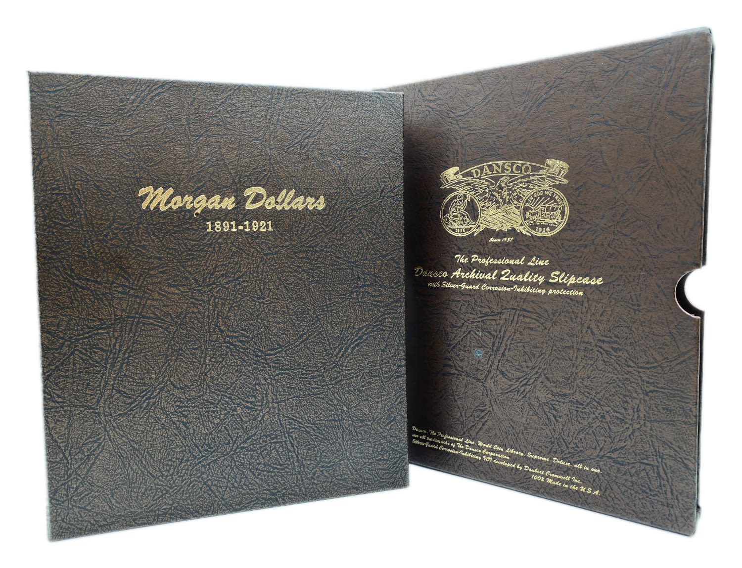 USA - A prestigious album containing 30 Morgan dollar coins from different years (1891-1921) and different ... - 1 0
