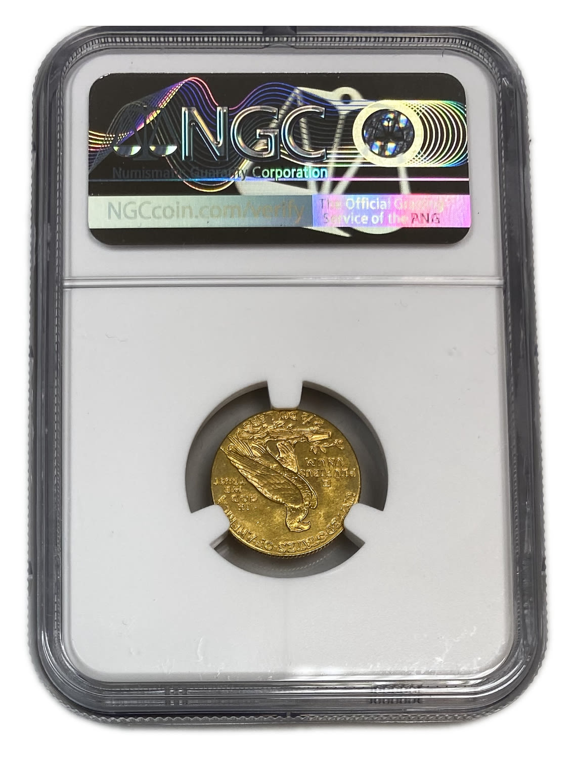 USA - 2.5 Dollars 1908 "Indian Head - Quarter Eagle" - NGC UNC DETAILS
Commission of 10% ... - 1 3