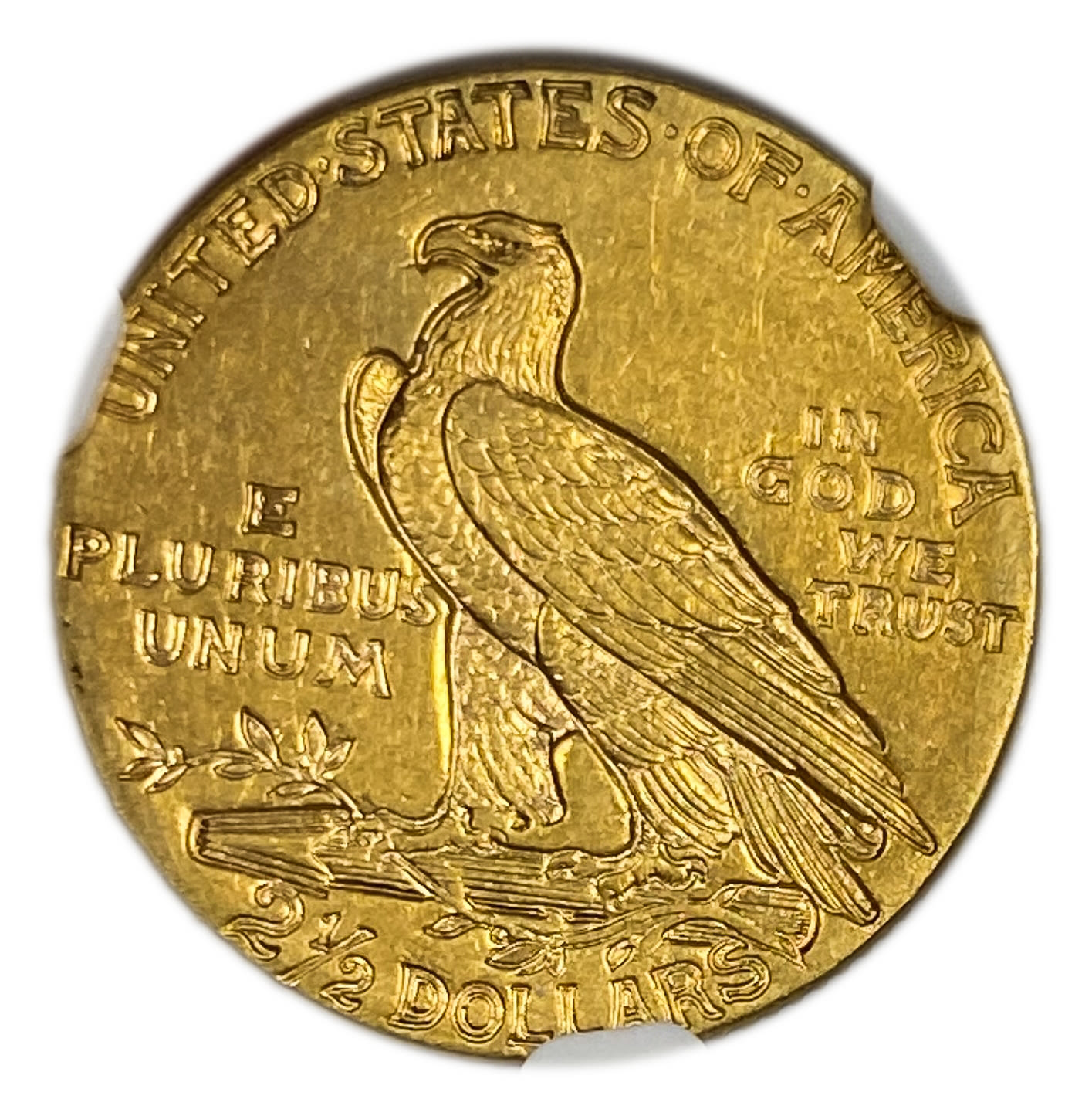 USA - 2.5 Dollars 1910 "Indian Head - Quarter Eagle" - NGC UNC DETAILS
Commission of 10% ... - 1 1