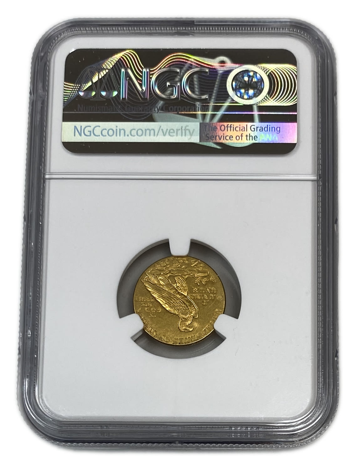USA - 2.5 Dollars 1914 "Indian Head - Quarter Eagle" - NGC AU DETAILS
Commission of 10% commission ... - 1 3