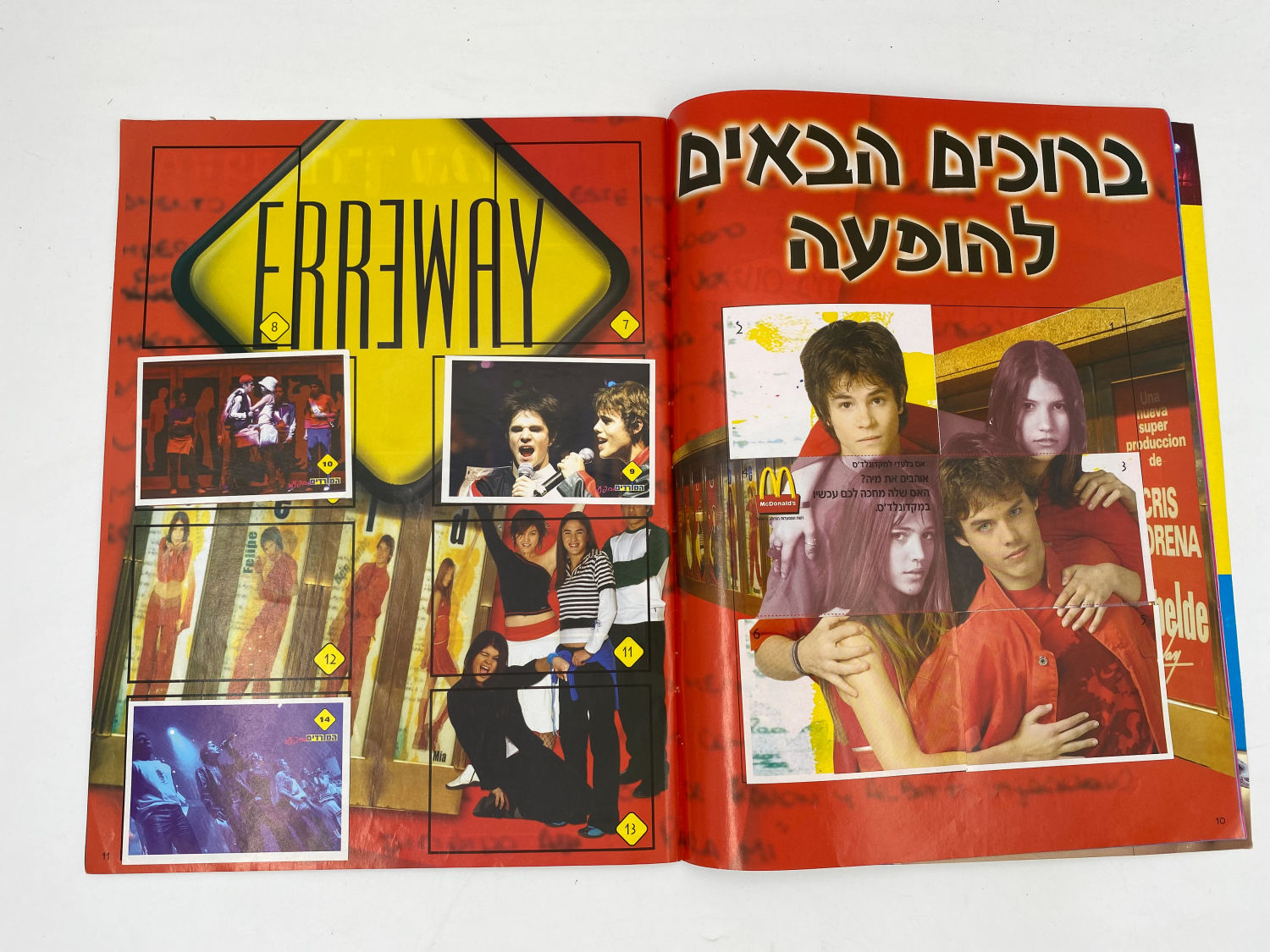 אלבומי מדבקות - אלבום המורדים בישראל, אלבום ההופעה
"המורדים", (בספרדית: Rebelde Way, "דרך המורדים") היא ... - 1 23