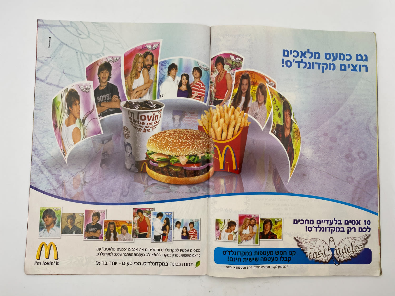 אלבומי מדבקות - אלבום כמעט מלאכים - 50 חוסרים מתוך 293 מדבקות
כמעט מלאכים (בספרדית: Casi ángeles) היא ... - 1 25