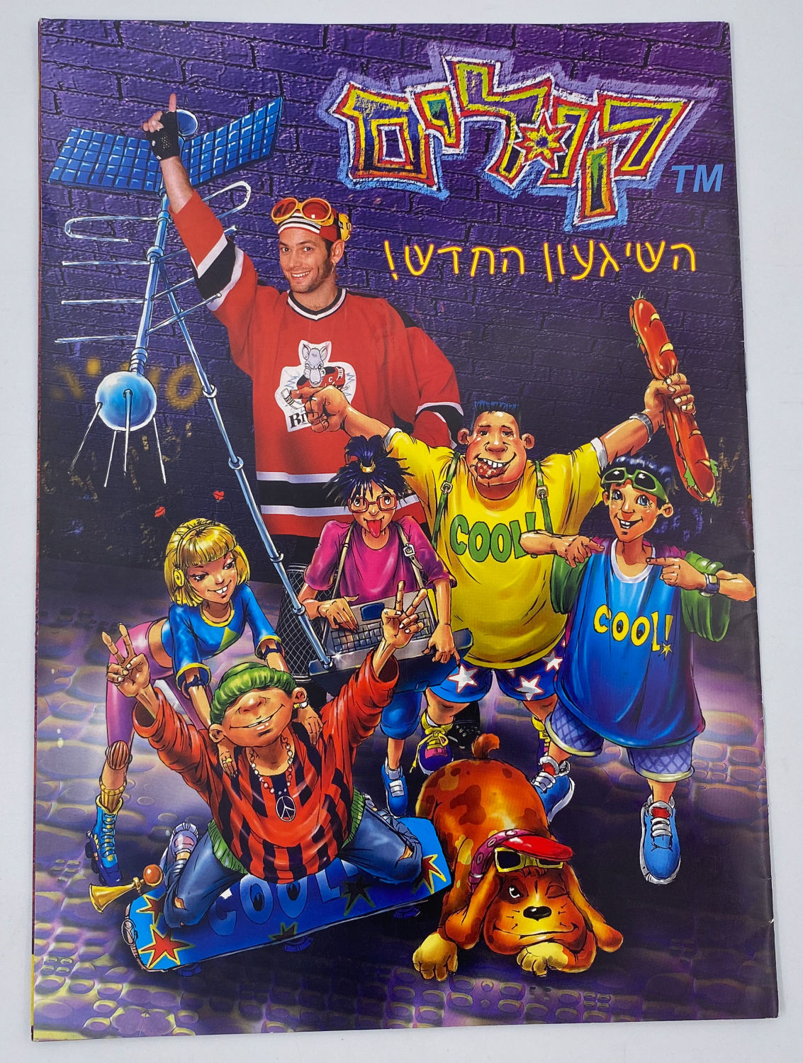 אלבומי מדבקות - אלבום מדבקות "קולים, השיגעון החדש" - ריק - 1 0
