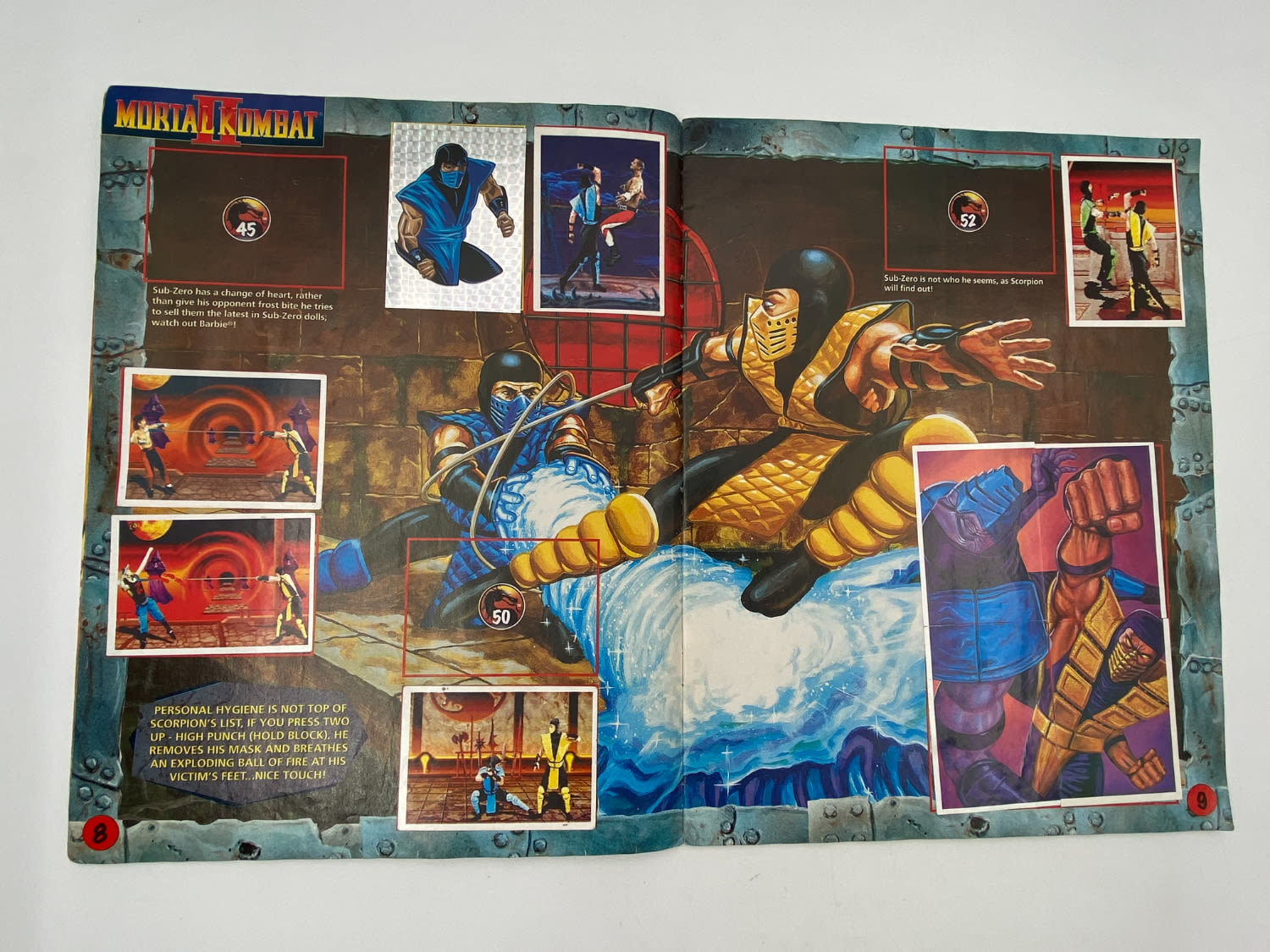 אלבומי מדבקות - אלבום מורטל קומבט, "Mortal Kombat", אנגלית - זאת הגרסא ששווקה בארץ
מורטל קומבט ... - 1 6