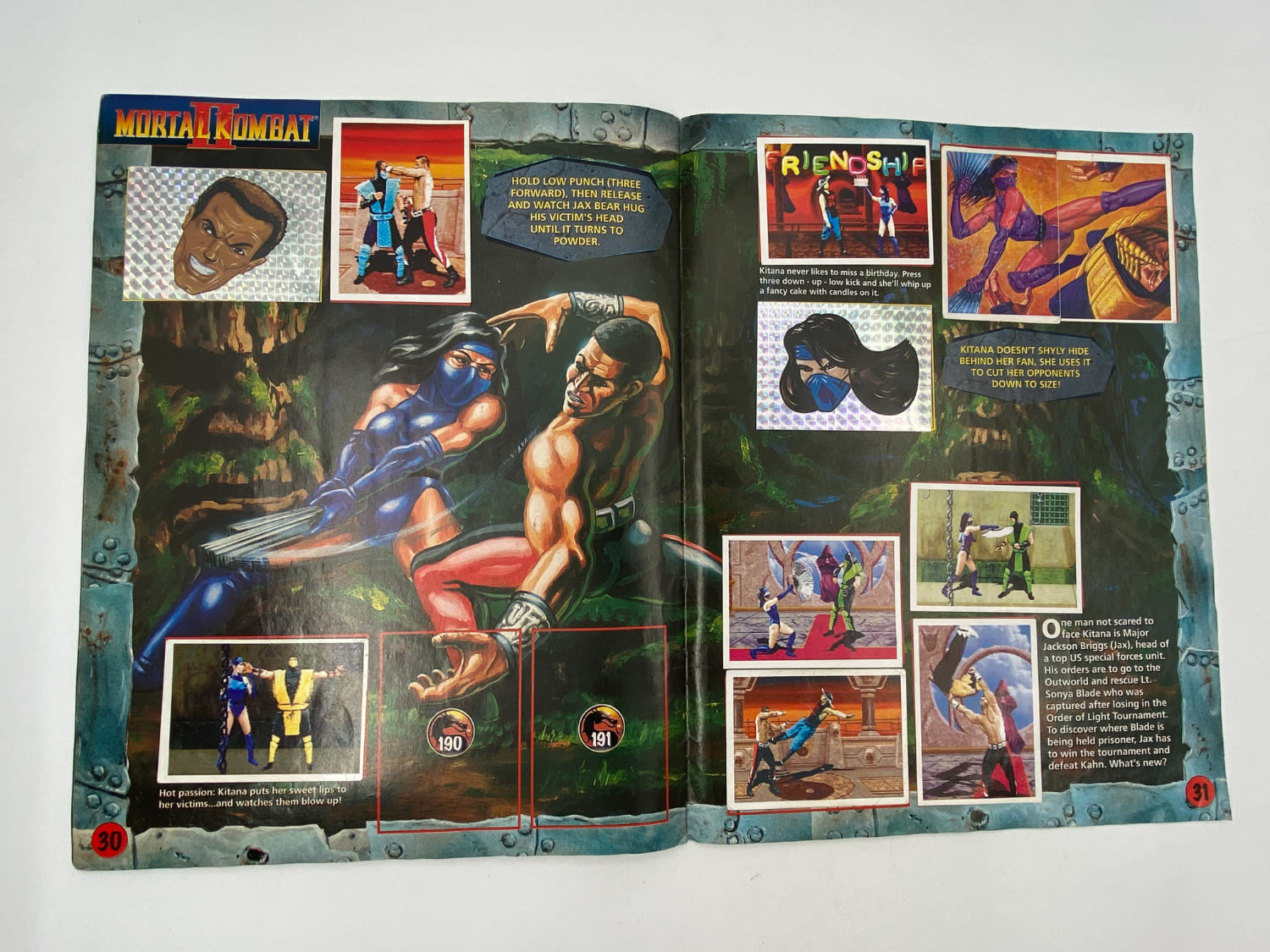 אלבומי מדבקות - אלבום מורטל קומבט, "Mortal Kombat", אנגלית - זאת הגרסא ששווקה בארץ
מורטל קומבט ... - 1 17
