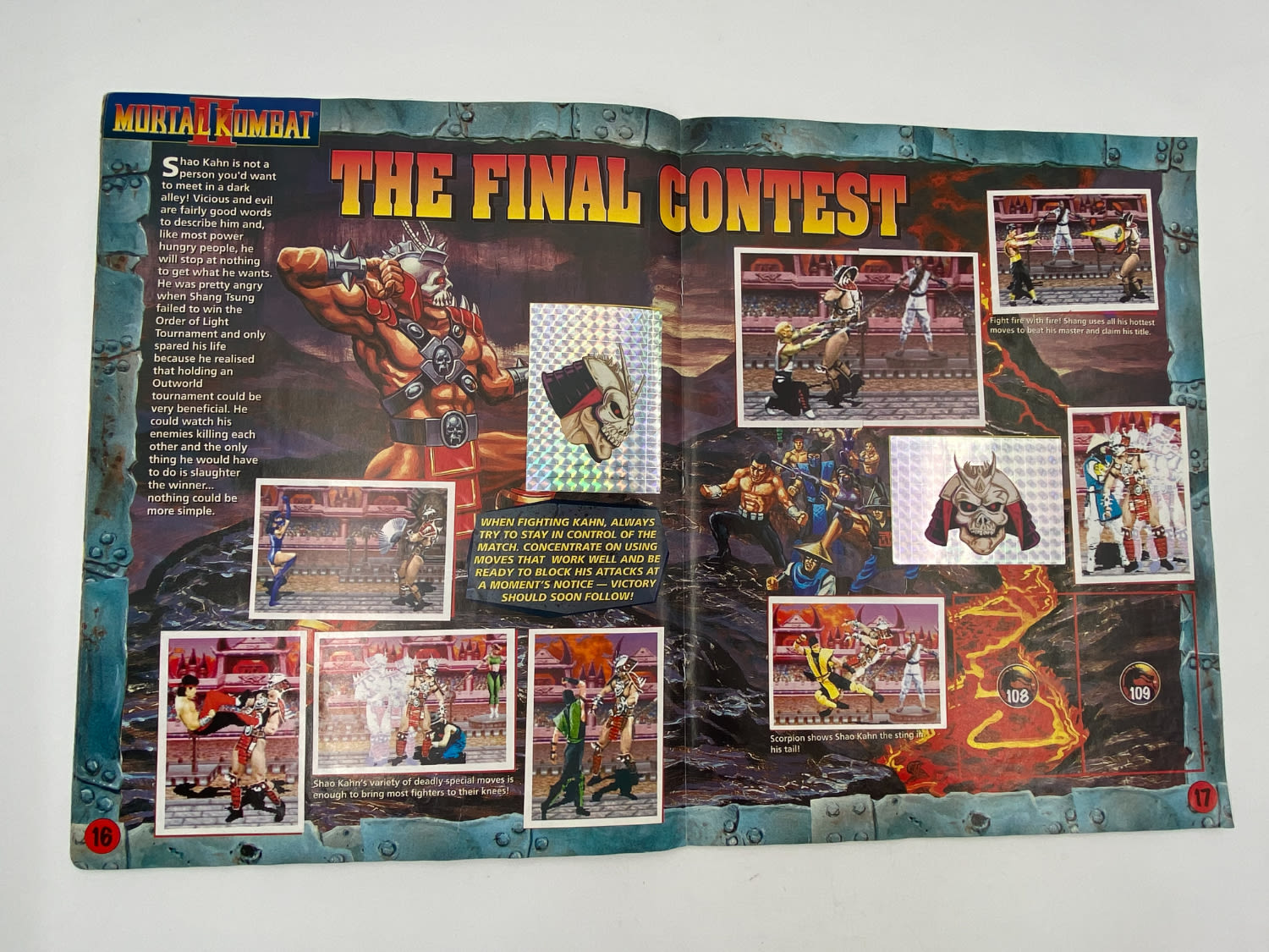 אלבומי מדבקות - אלבום מורטל קומבט, "Mortal Kombat", אנגלית - זאת הגרסא ששווקה בארץ
מורטל קומבט ... - 1 10