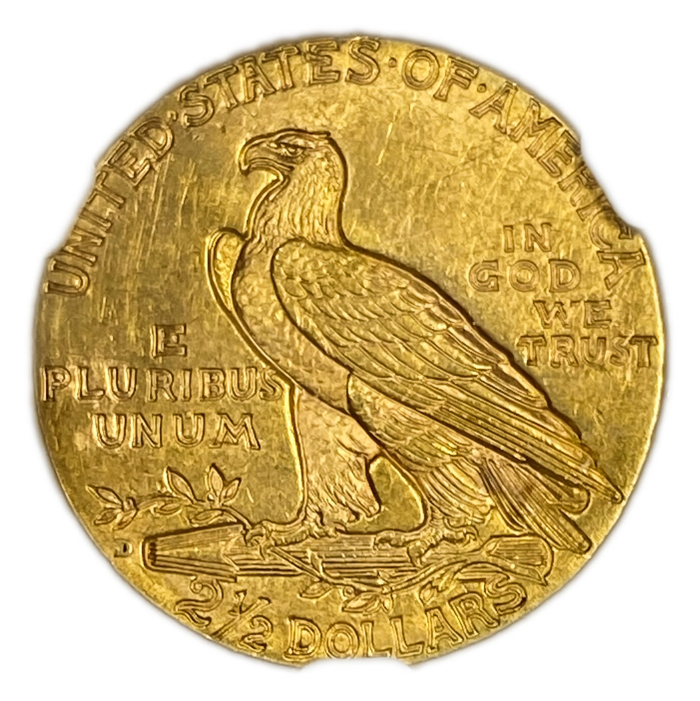 USA - 2.5 Dollars 1925 With D - "Indian Head - Quarter Eagle" - NGC MS 62
Commission of 10% ... - 1 1