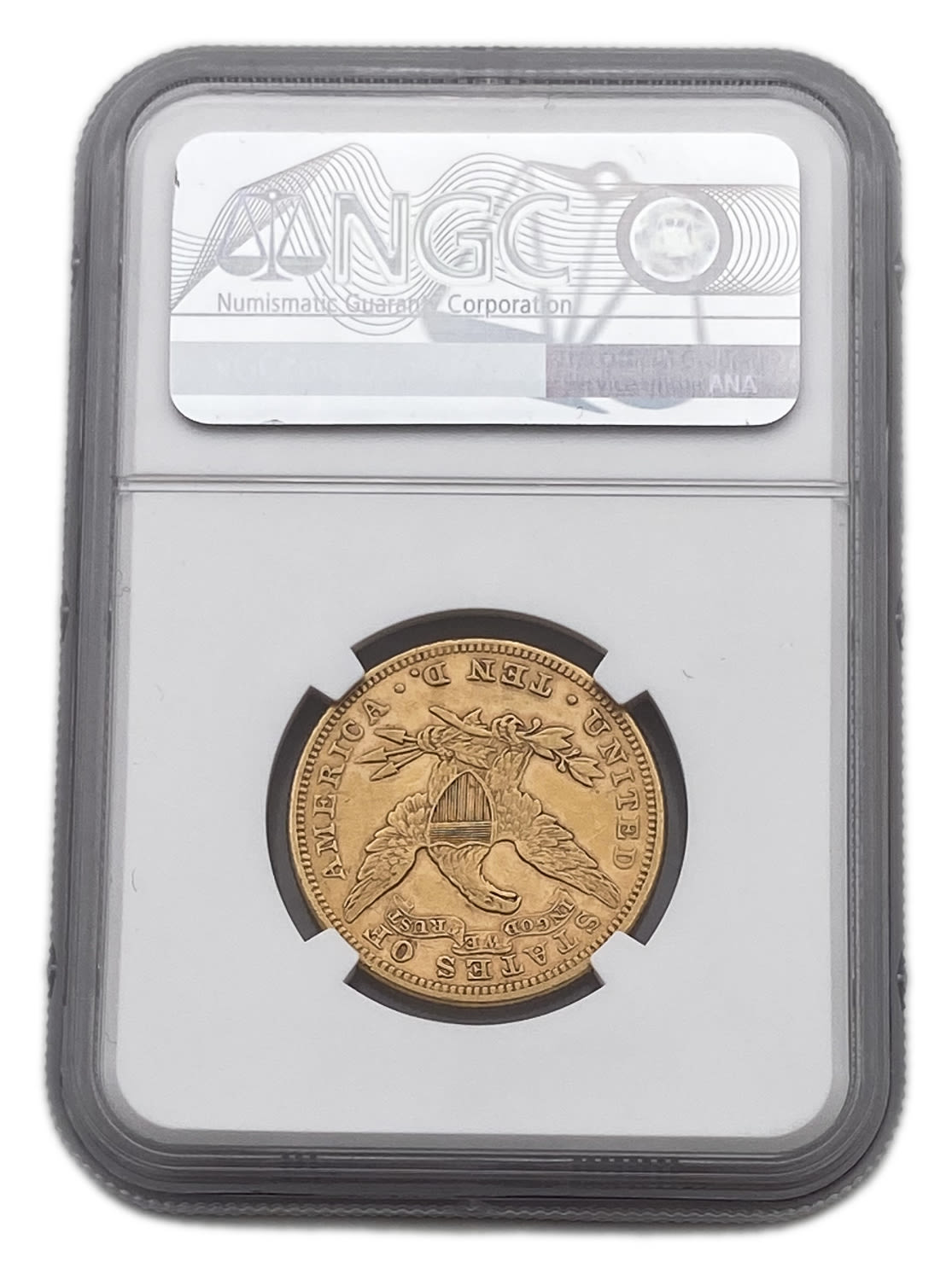 USA - 10 Dollars 1881 - Coronet Head - With motto - NGC AU 53
Commission of 10% commission only ... - 1 3