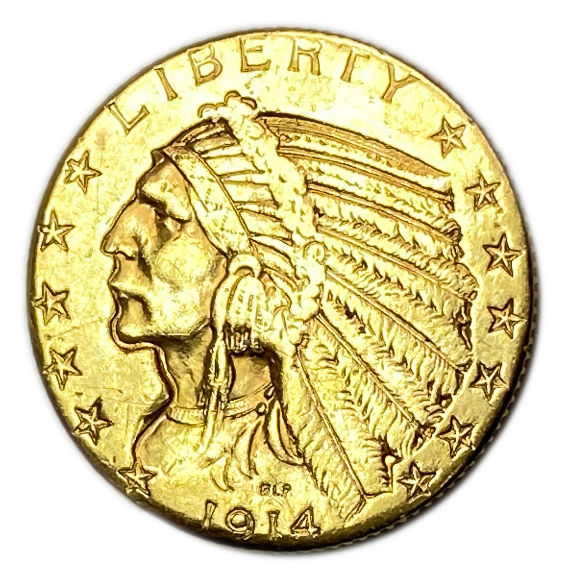 USA - 5 Dollars 1914 - Mint mark D
Commission of 10% commission only + VAT on this item ... - 1 1