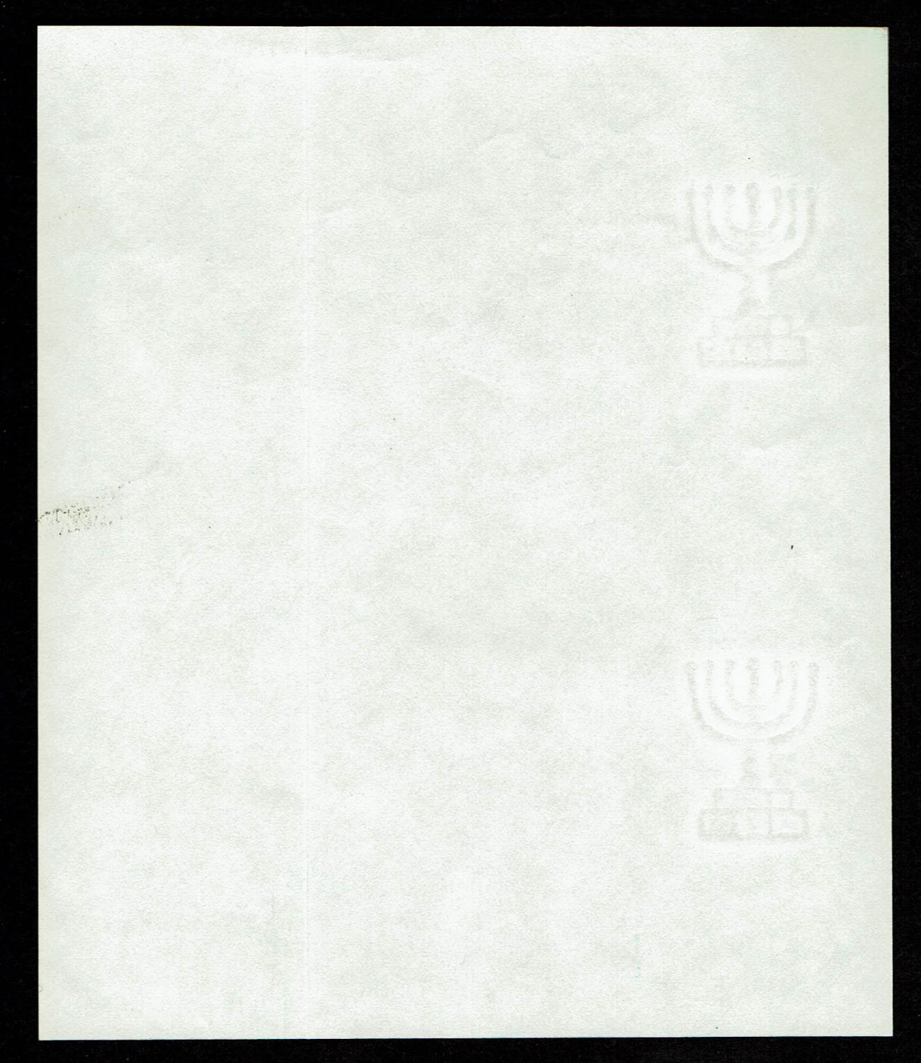 Israel - Progressive proof of 1 lira 1955 - sheet of 2 notes - extremely rare - UNC
Sample ... - 1 1