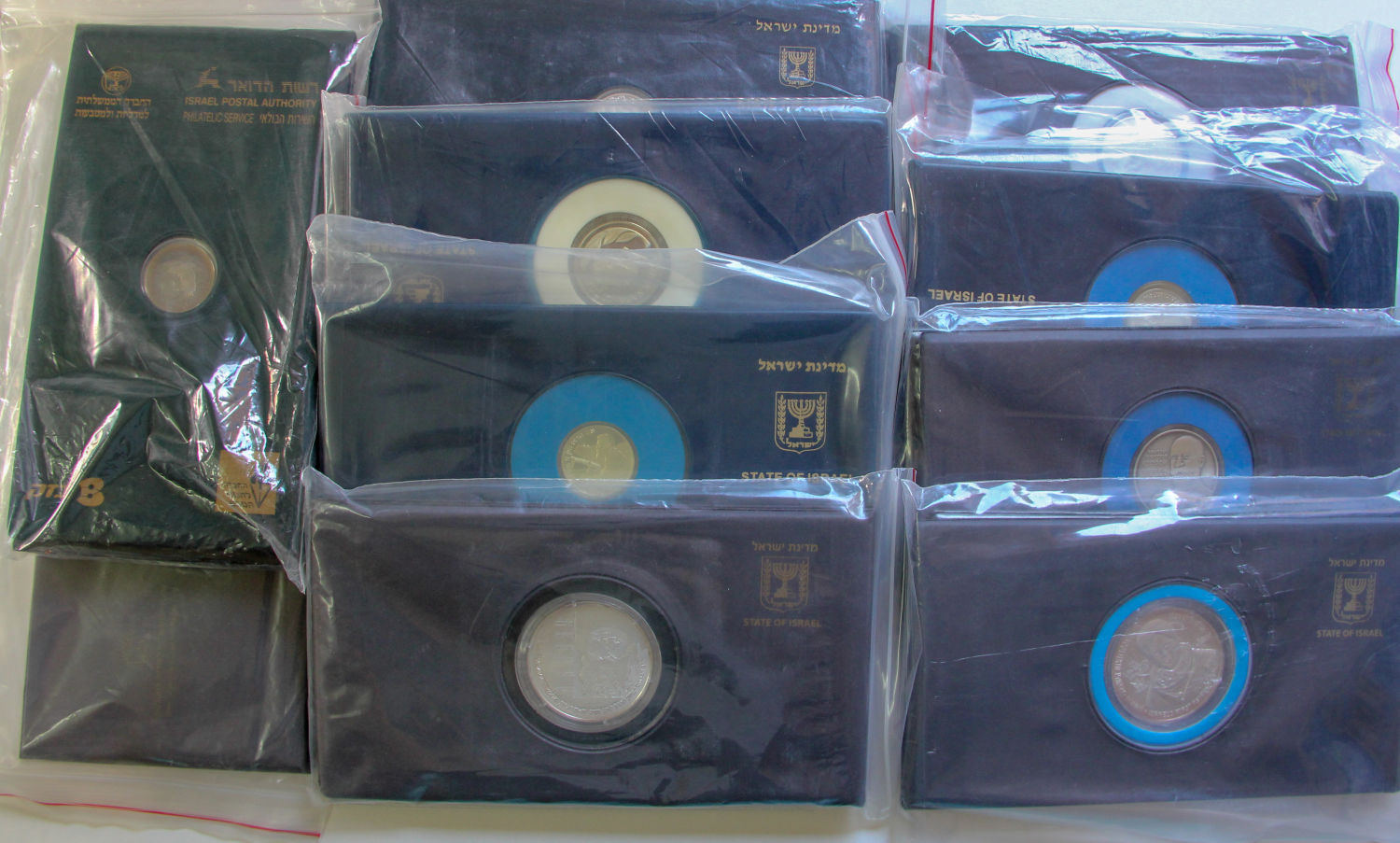 Israel - Lot sets silver medals. - 1 20