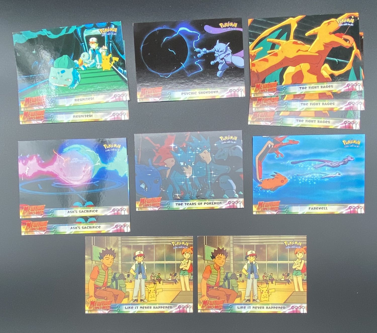 קלפי איסוף - Topps - קלפי פוקימון - לוט למעלה מ-45 קלפים של הסט Pokémon the First Movie Trading Cards - 1st ... - 1 1