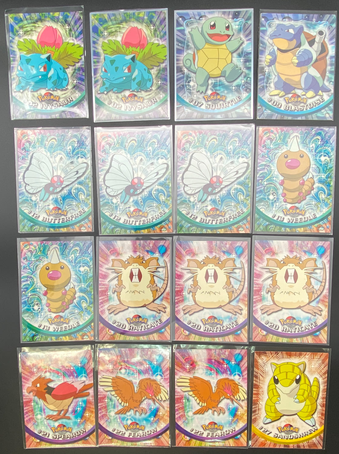 קלפי איסוף - Topps - לוט של מעל 30 קלפי פוקימון של הסט Pokémon Trading Cards series 1 - 1st printing - מצב NM-LP. - 1 1