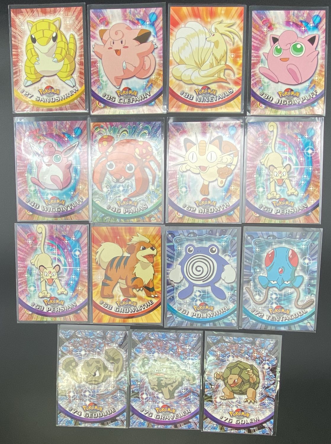 קלפי איסוף - Topps - לוט של מעל 30 קלפי פוקימון של הסט Pokémon Trading Cards series 1 - 1st printing - מצב NM-LP. - 1 2