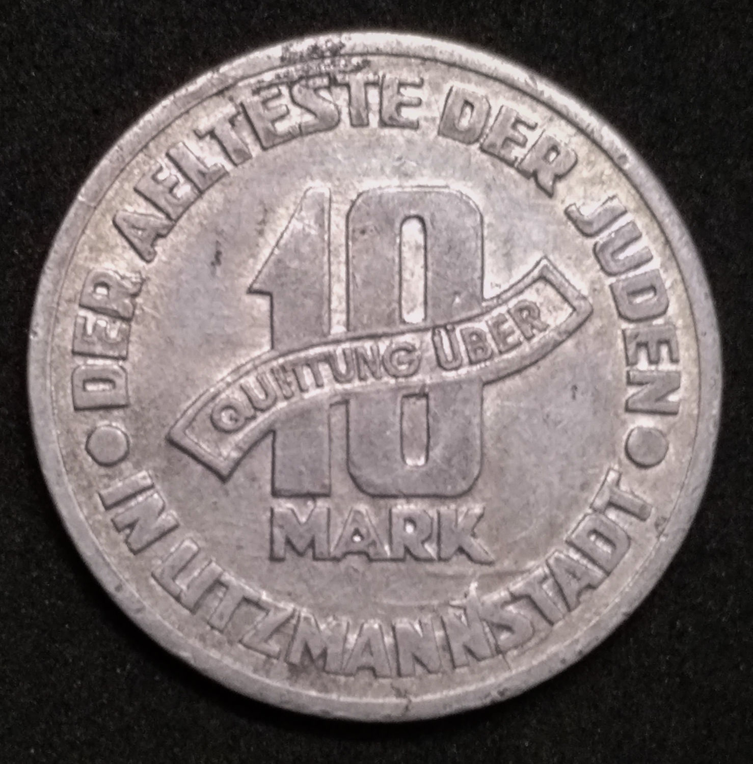 Poland - Ghetto Lodz Litzmannstad - 10 Mark - 1 0