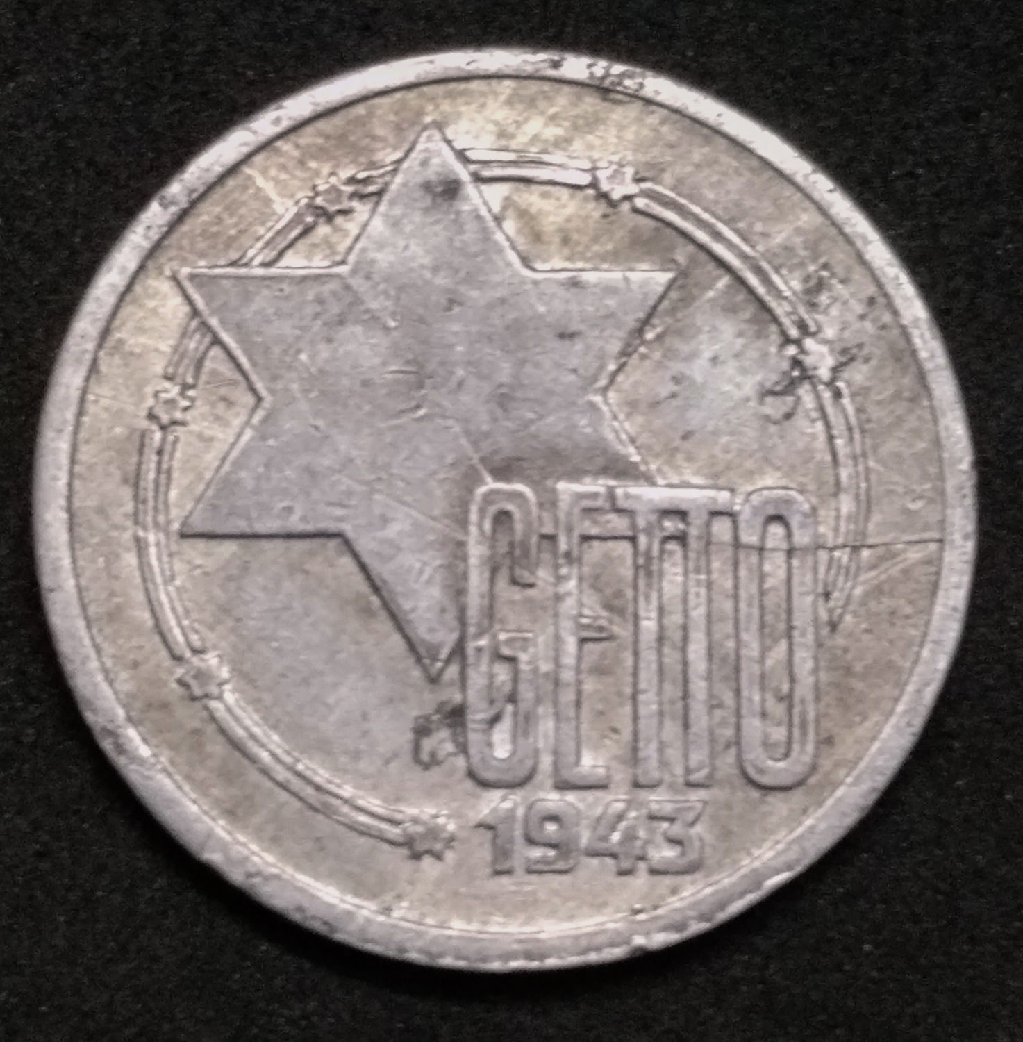 Poland - Ghetto Lodz Litzmannstad - 10 Mark - 1 1