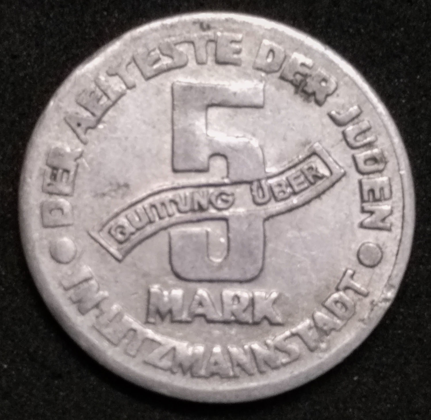 Poland - Ghetto Lodz Litzmannstad - 5 Mark - 1 0