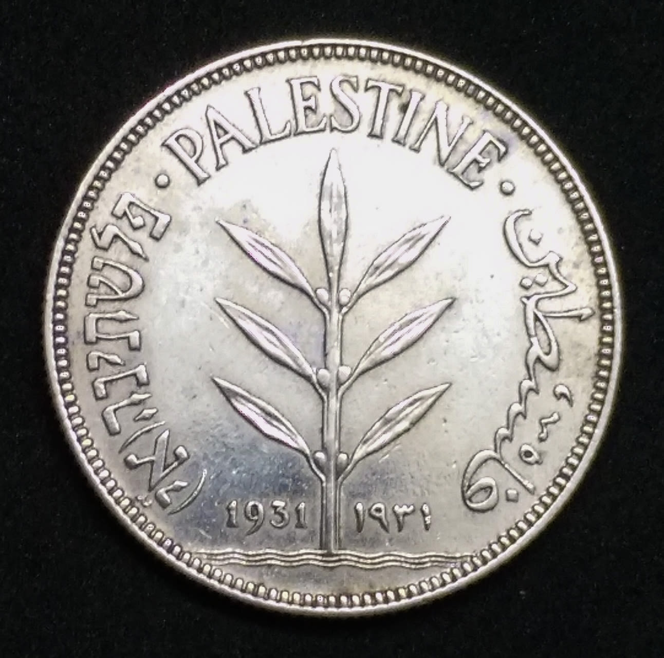Palestine - 100 mil 1931. - 1 0