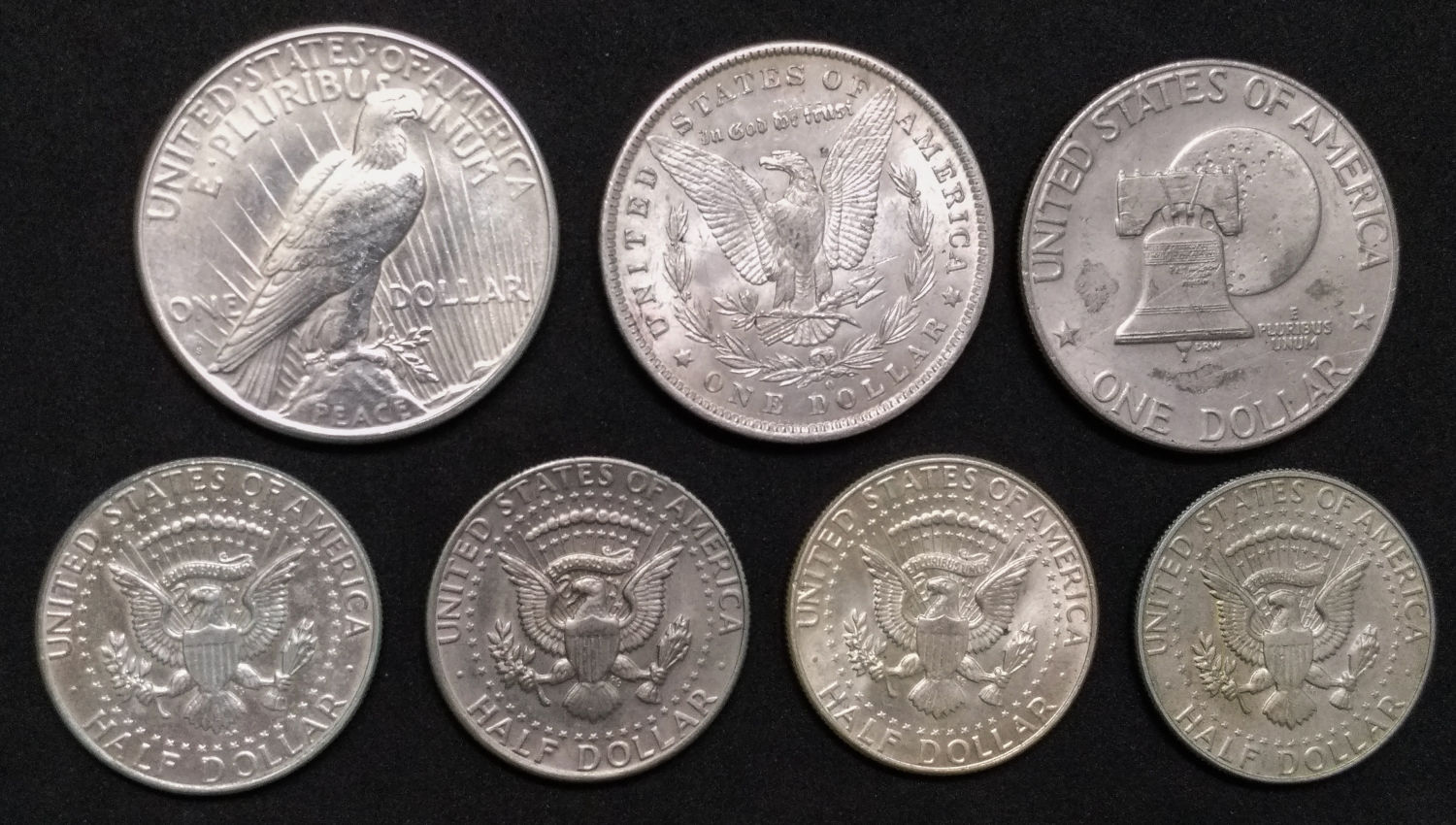 USA - Lot of silver coins. - 1 1