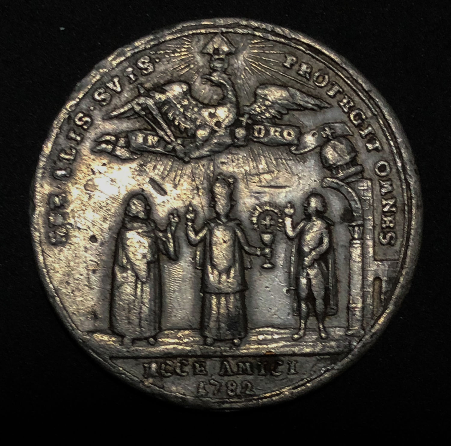 Rare medal "Protestant & Jewish Religious Freedom" ...