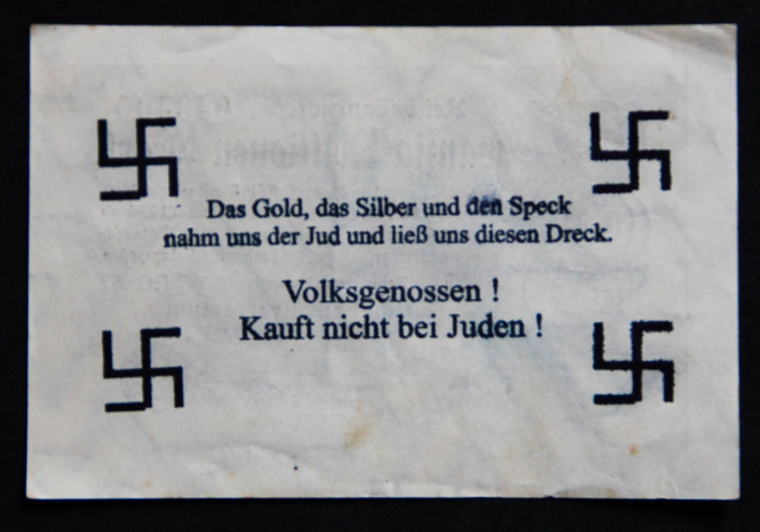 Germany - 3 million mark - Anti semitic overprint - 07. - 1 0