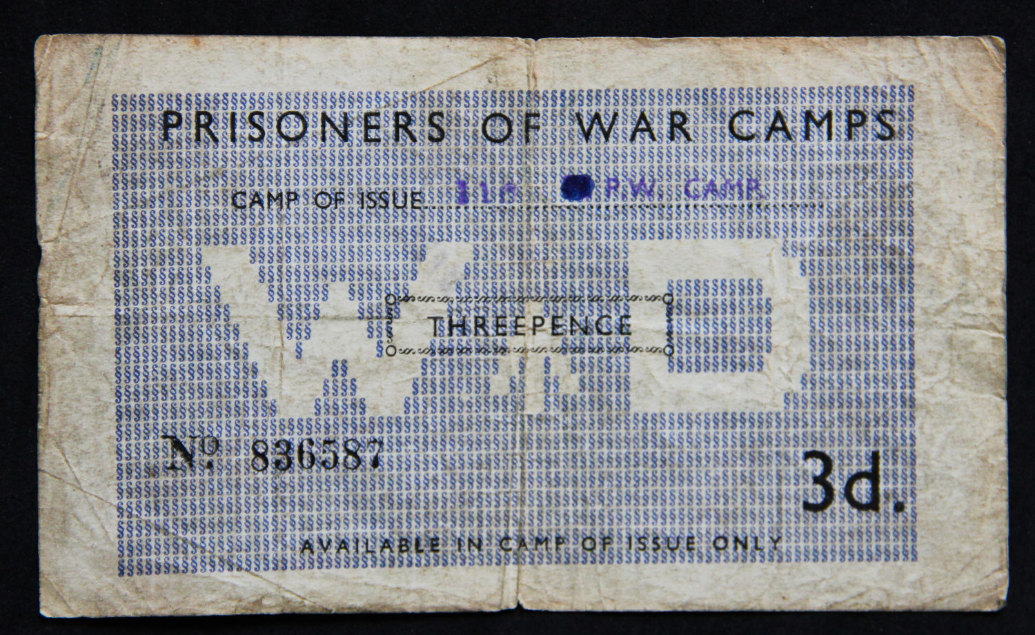 Great Britain - War Department (WD) WWII POW Camp - 1 0