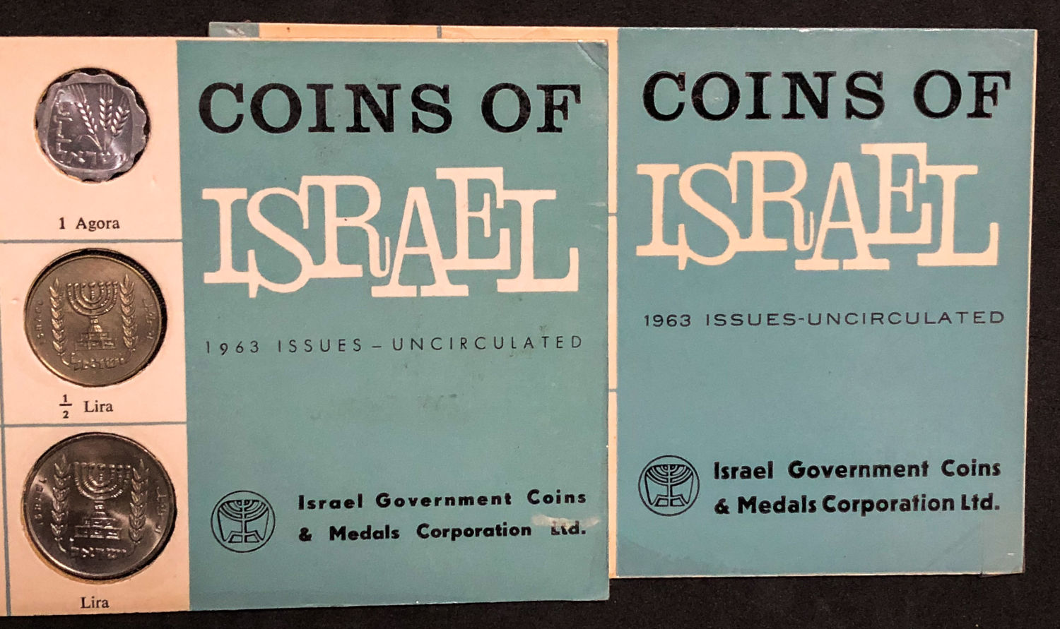 Israel - 2 sets - Agora - 1963. - 1 0