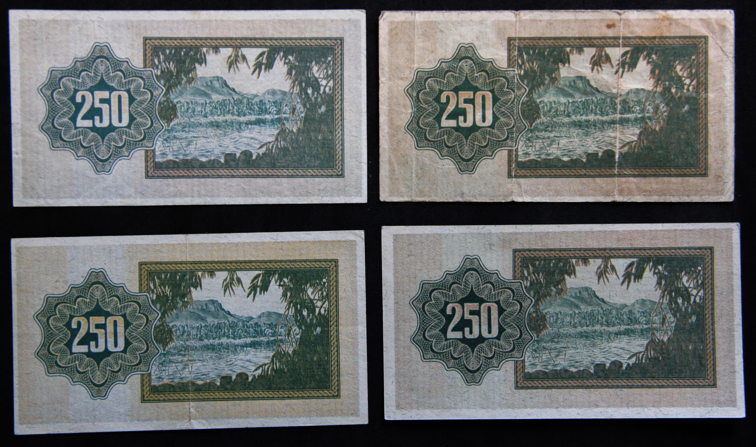 Israel - 250 pruta 1952 - A B C. - 1 1